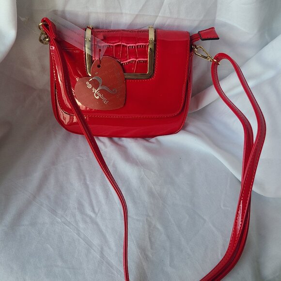 Rimen & Co. Red handbag - Picture 1 of 8